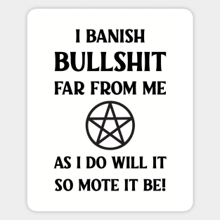 Cheeky Witch® Banishing Spell Sticker